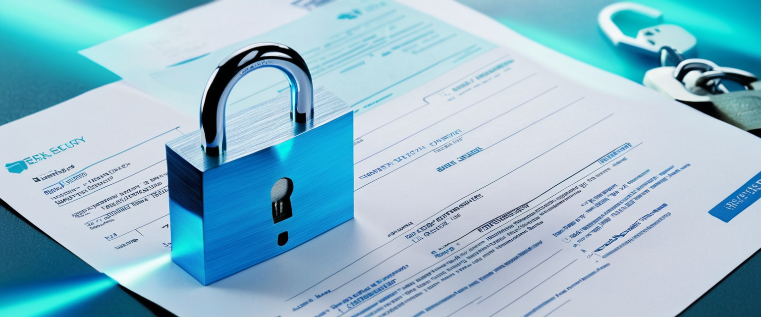 Security Requirements and Encryption Standards for Tax Documents and Bank Statements